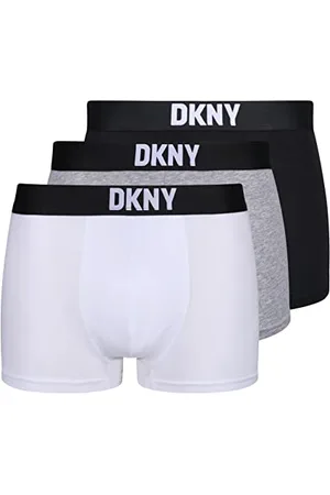 DKNY Bokserki męskie New York, designerska bielizna, 3 sztuki, , S