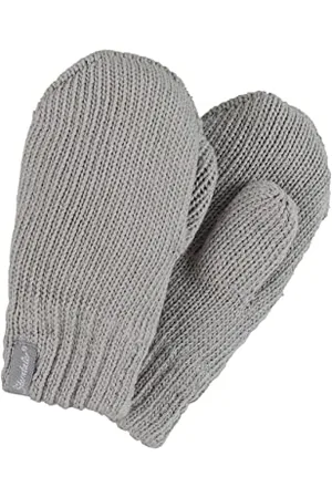 Sterntaler Unisex dziecięce rękawiczki z dzianiny, srebrne melanż, 2