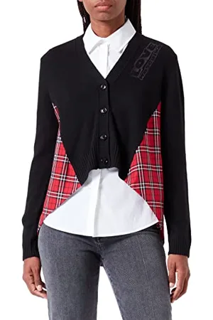 Moschino Damski sweter z długim rękawem, , 46