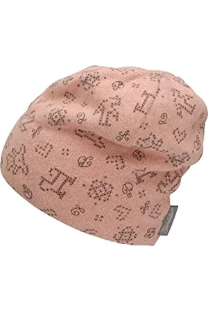 Sterntaler Dziewczęca czapka beanie Slouch, różowa, 41