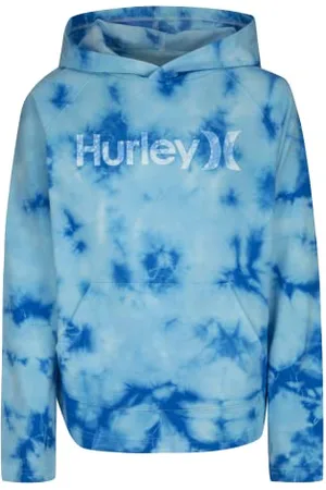 Hurley Bluza z kapturem dla chłopców Hrlb Tie Dye, , 8 Lat