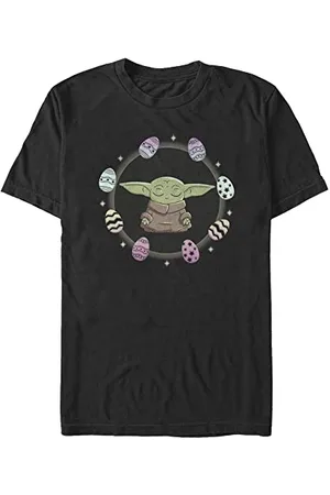 STAR WARS Unisex Egging Around Organic Short Sleeve T-Shirt Black, XXL, , XXL