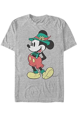 Disney Unisex Mickey spodnie skórzane Basics Organic Short Sleeve T-shirt, , L