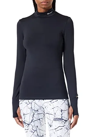 Champion Damska bluza z kapturem C-tech, czarna, XXL (DE)
