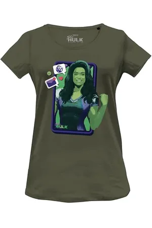 Marvel WOSHEHUTS003 T-Shirt, , S Kobiety, , S