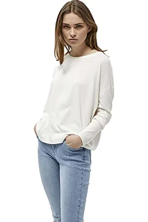 Minus 33 Damski sweter z dzianiny Elne, Rozbita biel, XXL