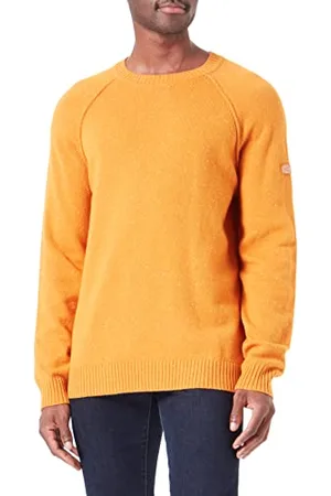 Camel Active Męski sweter 409545/8K19, Desert Orange, M