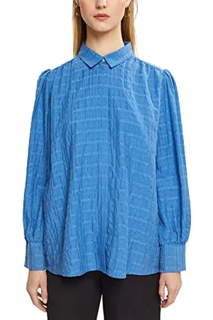 ESPRIT Collection Damska bluzka 082EO1F305, 430/BLUE, XL