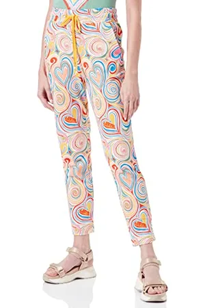 Moschino Damskie spodnie biegające w kolorze Honeycomb Superlight Stretch Fleece Casual Pants, , 42