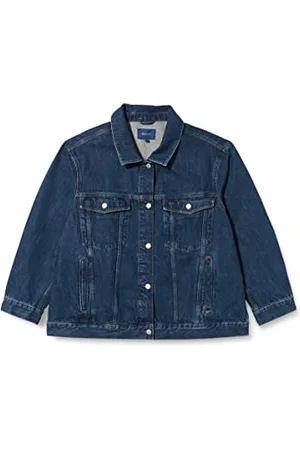 GANT Damska kurtka D2. Oversized Denim, , S