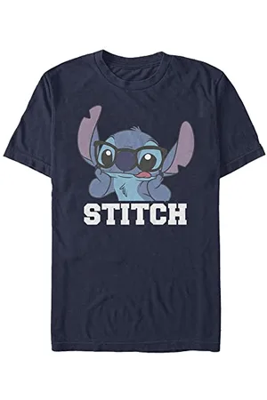 Disney Uniseks Lilo & Stitch Stitch Organic koszulka z krótkim rękawem, , XL