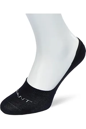 GANT Damskie skarpetki niewidoczne, 2 sztuki, czarne, 39-41