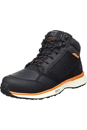 Timberland Reaxion NT FP S3 Construction Shoe, Black Russet Orange, 40 EU