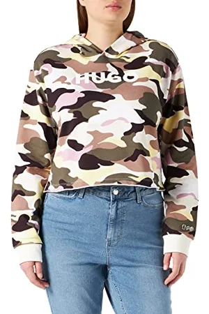 HUGO BOSS Damska bluza z kapturem, Otwarte różne970, L