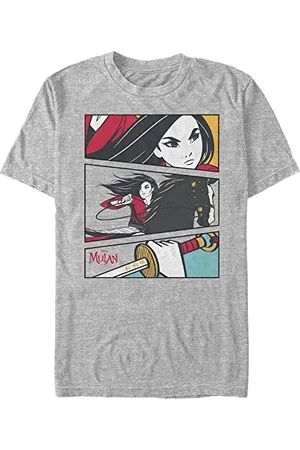 Disney Unisex Atlantis: The Lost Empire Action Panels Organic Short Sleeve T-shirt, , M