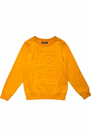 Replay Bluza chłopięca z logo, mieszanka bawełny, , 10 Lat