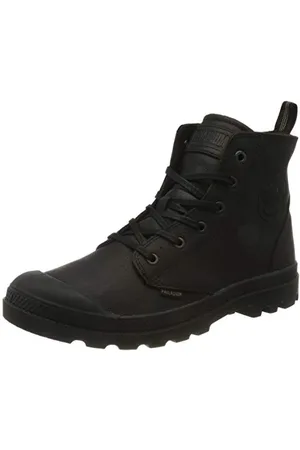 Palladium Skórzane botki unisex z zamkiem błyskawicznym, , 43 EU