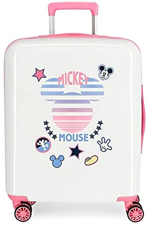 Disney Mickey denim bagaż - bagaż podręczny 40 x 55 x 20 cm, Blanco