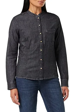 Mustang Damska bluzka Emma Denim Blouse, , 34