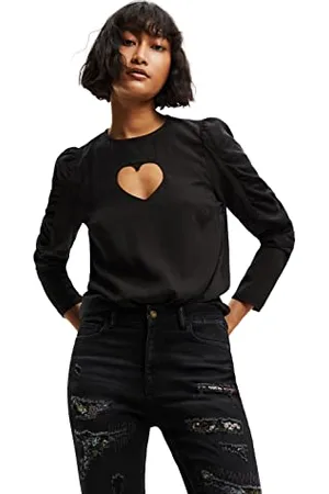 Desigual Damska bluza z długim rękawem, , M