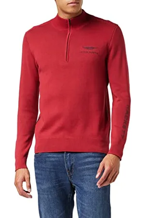 Hackett Męski sweter AMR Knit HZIP Cardigan Sweater, , 3XL