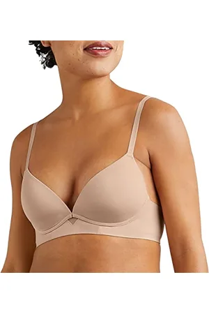 Maidenform Damski biustonosz Comfort Devotion One Fabulous Fit, bezprzewodowy, migdałowy, 36B