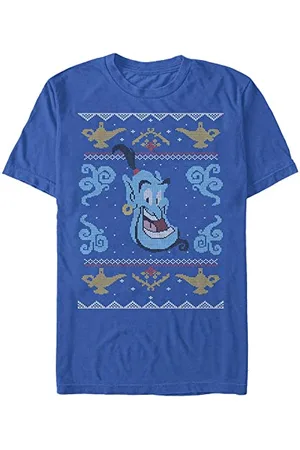 Disney Unisex Aladdin Ugly Genie Organic Short Sleeve T-shirt, , XXL