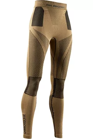 X Bionic Damskie spodnie funkcyjne, złoty/czarny, S