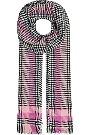 ONLY Damski szal Onlalberte Houndtooth Scarf Cc (opakowanie 100 sztuk), , jeden rozmiar