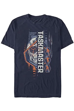 Marvel Unisex Black Widow-Taskmaster Mask Organic Short Sleeve T-Shirt, , M, , M