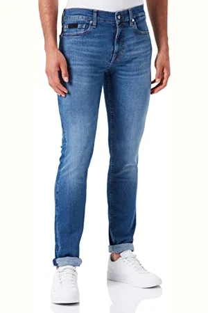 7 for all Mankind Męskie jeansy Paxtyn Special Edition Stretch Tek Jeans, średni niebieski, regularny