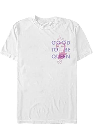 Disney Męska koszulka z motywem złoczyńców Queen Stack, , L