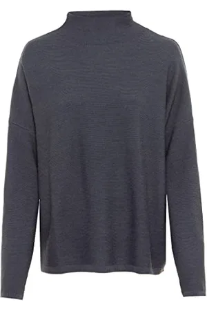 Camel Active Damski sweter z szerokim kołnierzem, , XL