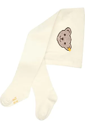 Steiff Unisex Baby Basic, jednokolorowe rajstopy GOTS, , 92