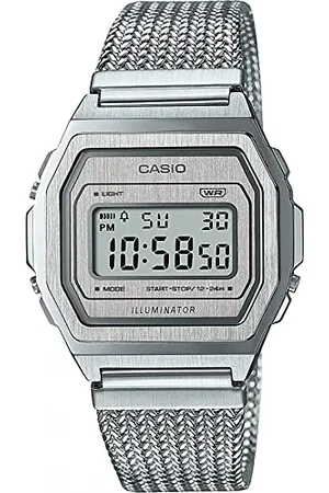 Casio Watch a1000ma-7ef, srebro, A1000MA-7EF