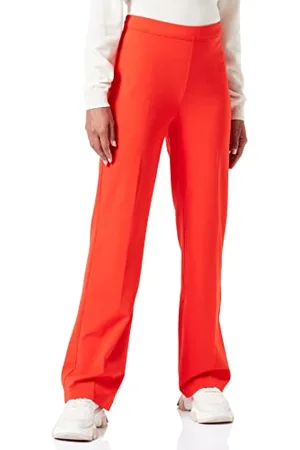 Benetton Spodnie damskie 47ckdf00h, czerwone 35d, 14