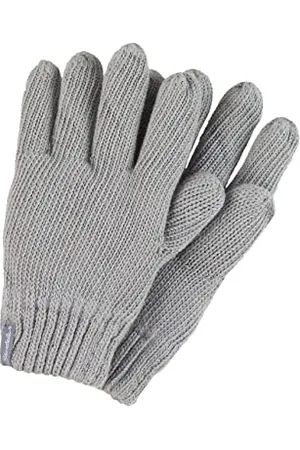 Sterntaler Unisex dziecięce rękawiczki z dzianiny, srebrne melanż, 4