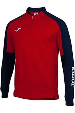 Joma Męska bluza Eco Championship Sweatshirt, czerwona, XS