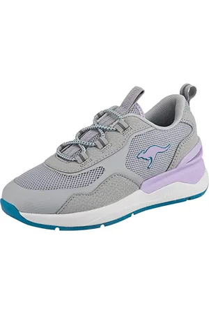 KangaROOS KD-Road Sneaker, szary/lawendowy, 11 UK dziecko