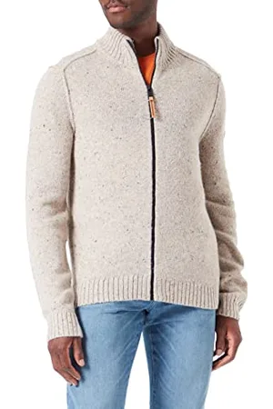 Camel Active Męska kurtka z dzianiny 409525/8K37, drewno, 6XL