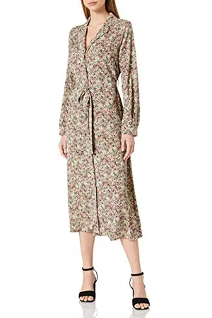 ONLY Damska sukienka Onlkendall L/S Shirt Dress WVN, , XS