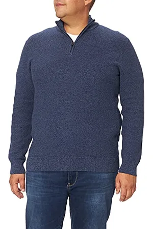 Hackett Męska bluza teksturowana Mouline Hzip, , XL