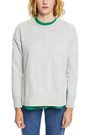 ESPRIT Bluza damska 092EE1J315, 044/LIGHT Grey 5, XS