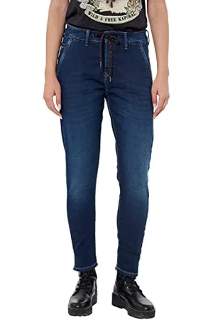 Kaporal 5 Jeansy damskie/joggjeans model VIWIX-kolor Ex noszone indygo rozmiar XL, , M