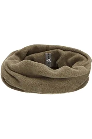 Sterntaler Unisex dziecięca Melange chusta wielofunkcyjna, ciemnozielona, S