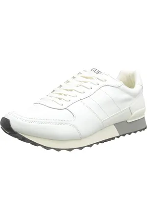 Guess Męskie buty sportowe Padova, białe, 45 EU