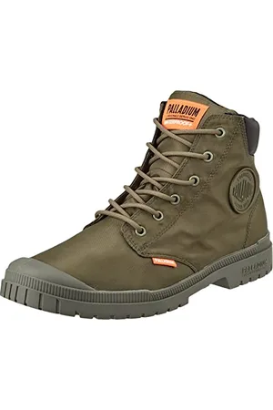 Palladium Unisex Pampa SP20 Cuff WP+ Sneaker, oliwkowa noc, 3 UK
