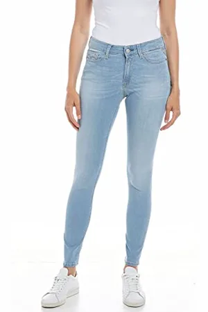 Replay Damskie dżinsy Luzien Skinny-Fit z Power Stretch, , 25W / 32L