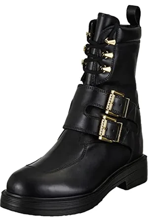 Moschino Damskie sztyblety St.tod.city40 Vitello czarne, 37 EU