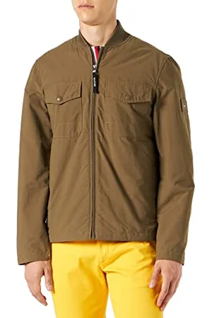 Tommy Hilfiger Męska bawełniana kurtka bomberka, , S
